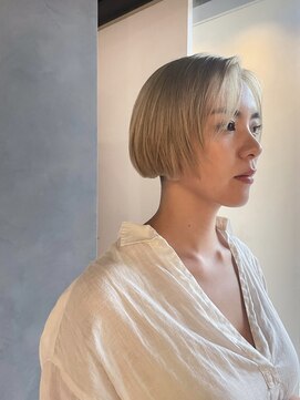 ソソ 与野(So/So) ハイトーンカラー/ブロンド/ボブ/ブリーチカラー