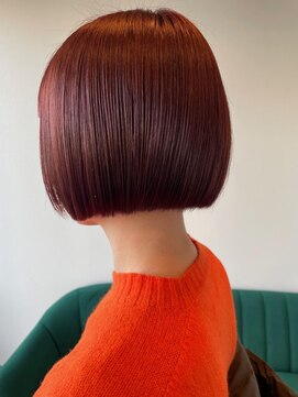 キティン 吉祥寺(kitin) 《kitin吉祥寺》ミニボブ　ディープレッド