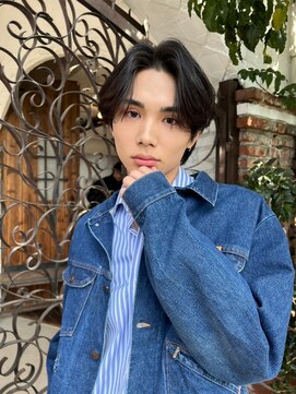 ニコ トウキョウ 渋谷(nico TOKYO) メンズヘア/メンズセンターパート/ニュアンスパーマ