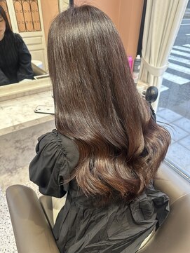 ガレリアエレガンテ 各務原店(GALLARIA Elegante) 【艶髪】暖色ベージュ