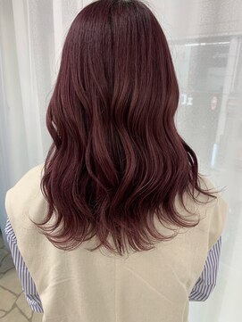 ルノン シェリー(LUNON cheliy) ピンクラベンダーカラー　ブリーチ/ピンクカラー/韓国