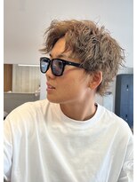 メンズバイココテラス 豊中(men's by cocoterace) スパイキーショート/ハイトーン/パーマ/ブリーチパーマ