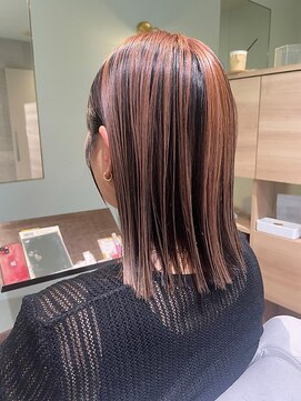 ミューシェレゴ(meauche...lego) デザインカラーピンクオレンジ