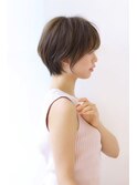 ニュアンスカラー美髪ショート
