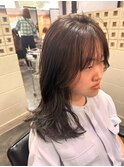 イメチェン/ホワイトブロンド/外ハネボブ/美髪/南草津