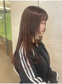 フェイスレイヤー　レッドブラウン