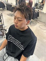 メンズサロン キング 高槻店(Men’s salon K!ng)&nbsp;波巻きツイストスパイラルパーマ/フェザーパーマ/眉毛/メンズ