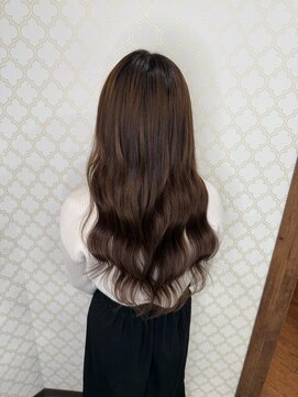 ブランシスヘアー(Bulansis Hair) ダークブラウンロング！
