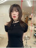 ラフなシャギーウルフ