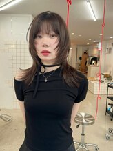 カルテ(QUARTE) ラフなシャギーウルフ