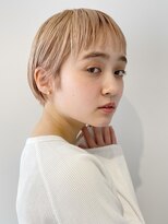 ソト 銀座(soto.)&nbsp;ハイライトカラー/くびれヘア/レイヤーパーマ/ミニボブ[銀座]