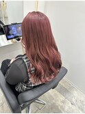 ハイトーン　チェリーレッド　ブリーチ