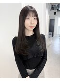 フェイスレイヤー × ダークグレー