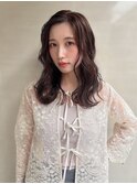 ふんわりパーマで簡単ヘアセット大人カールミディアム
