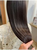 極艶ストレート × チェリーブラウン