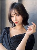 【前川薫子】タッセルボブ レイヤーボブ くびれボブ