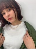 洒落感ミニボブ