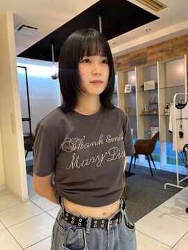 サボ(sabo) 韓国ヘア/顔まわり/レイヤー/前髪カット/小顔/韓国風/髪質改善