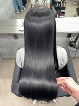 シンシア 新宿(CYNTHIA) 【CYNTHIA/原島】髪質改善/ブルーブラック/ダークグレージュ