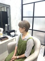 イーズ バイ インス(Yeeee.s by INCE)&nbsp;白髪ぼかし/白髪改善カラー/ショート/透明感カラー/脱白髪染め