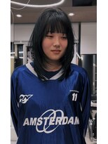 エスキス(ESQUISSE)&nbsp;レイヤーカット/暗髪カラー