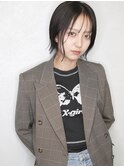 ショート＆ボブ【BIRTH】天神駅5分　外ハネ黒髪ショート