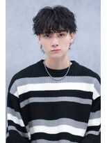 リップス 自由が丘(LIPPS)&nbsp;波巻きシースルーマッシュウルフ