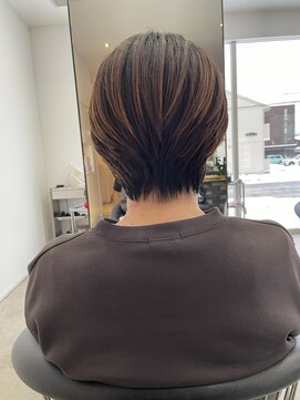 重さを残した丸みグラショート◎