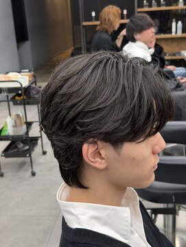 パーマ落としメンズパーマ落としストレートパーマ