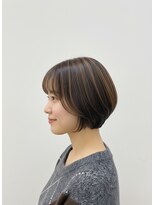 ブロッサム 東中野店&nbsp;30代40代◎脱白髪染め透明感グレージュ×ウルフ