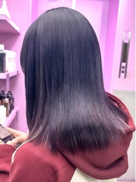 オジョマノ(OjOmano) 〈k13〉大人ショートハイライト髪質改善キッズカット前髪30代40