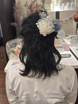 アンジュール ヒルズ(UNJOUR HILLS) 卒業式　ヘアセット