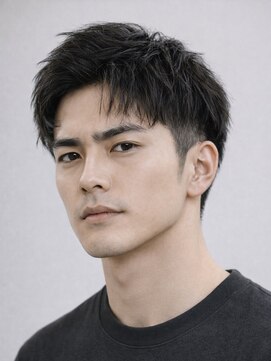 ハレ ヘアサロン(Hale hair salon) Haleニュアンスパーマスパイキーショートバーバーフェザーパーマ