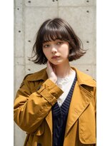 コートフィールエー(CO_T feel.a)&nbsp;大人アンニュイ　地毛風カラー×外ハネボブ