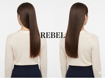 レヴル(REBEL)の写真/透明感の出るedolカラーがおすすめ！髪の芯からしっかり発色し、赤みのない、透明感あふれるカラーに♪