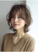 白髪ぼかし脱白髪染め似合わせカット40代50代60代