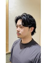 銀座八 【銀座メンズカット】銀座八×大人の色気パーマ<理容室>