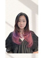 アンスール(Un Seul)&nbsp;レイヤースタイル　グラデーションカラー