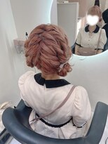 ヘアセットクラン リリー 東梅田店(hair set Clan lily)&nbsp;モコモコツイン団子