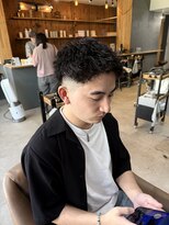 チェリーコーク ウブ(CHERRY COKE ubu) "短髪無造作ピンパーマ"