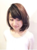 艶髪ミディアムボブ