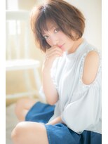 モッズ ヘア 福岡姪浜店(mod's hair)&nbsp;無造作カールの、抜け感☆ロブb