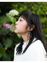 ニコヘアー(niko hair) シースルーバングと切りっぱなしMD▼LINEID@vey3047y