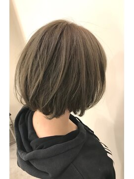 アールヘアー(ar hair) 【白井孝文】グレイッシュボブ