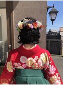 袴ヘアースタイル