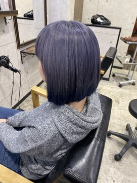 ヘアサロン ドットプラス 町田店(dot. plus) ネイビーグレー