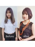 [Hair Make I`ll 奈良]ビフォーアフター