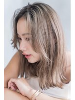 レニーバイエース(LANY by ACE)&nbsp;【LANY横浜】プラチナダブルカラー×外ハネボブ