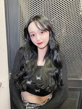 サロンドミルク 原宿(salon de MiLK) 【salon de MiLK 原宿】韓国風バング×ブルージュ