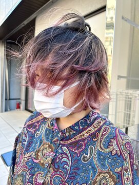 ミーナ バイ ワンズ 町田(mina by one's kyougoku) ☆くすみピンクのバサバサスタイリングショート☆町田/町田駅